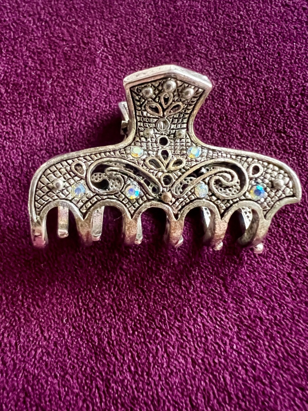 Vintage Clasp.. for Hair or on clothing or a hat. Pin Brooch. Beautiful